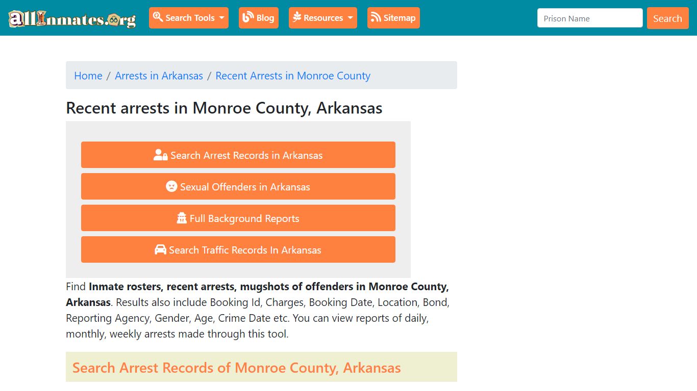 Recent arrests in Monroe County, Arkansas | Mugshots, Rosters, Inmates ...